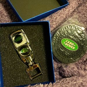 Land Rover Key chain and coaster